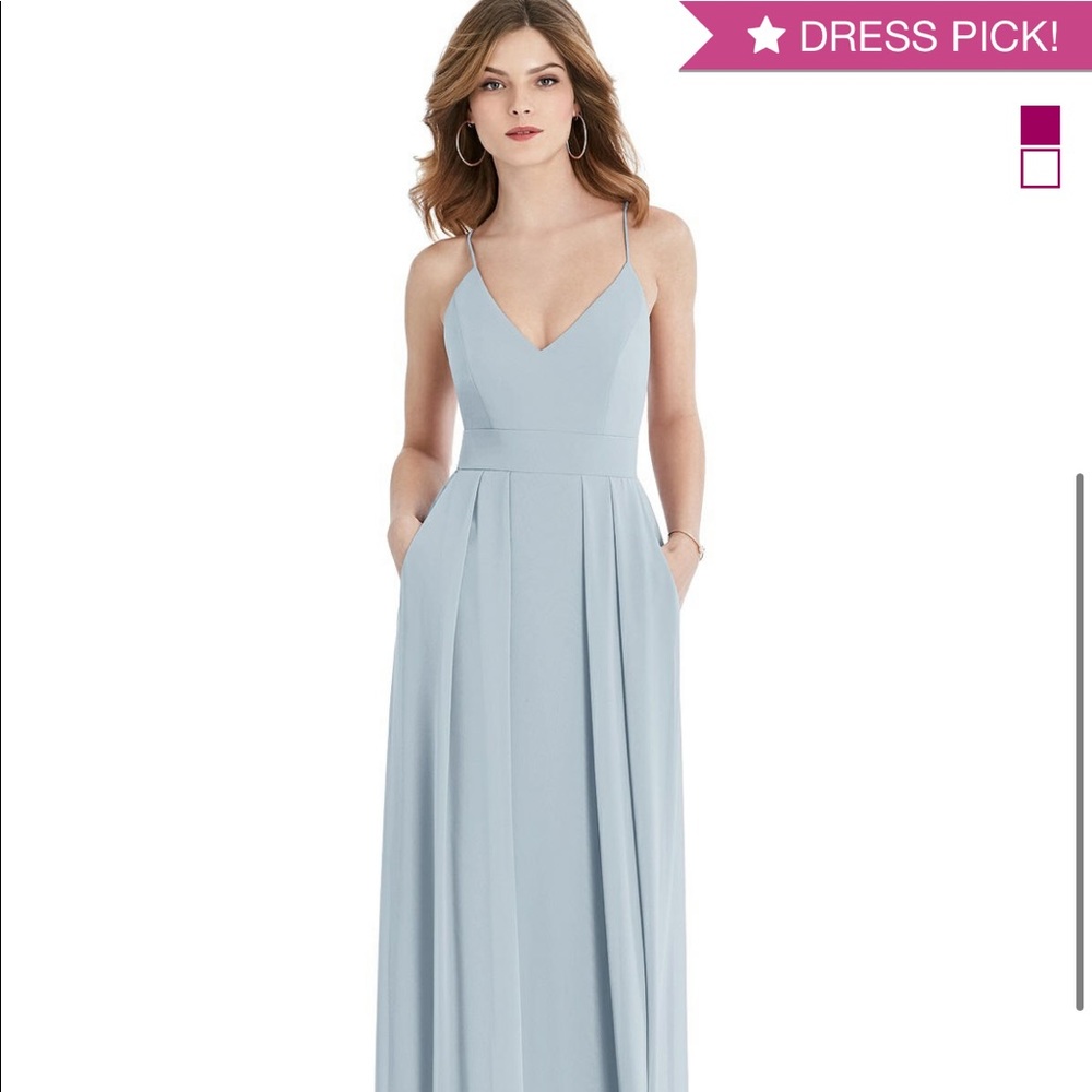 Dessy After Six Bridesmaid Dress 1514 Mist 0